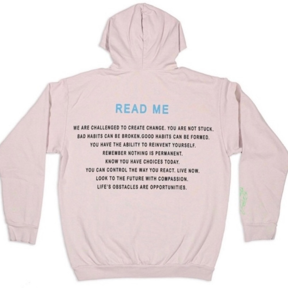 Boys Lie Read Me Oversized Hoodie